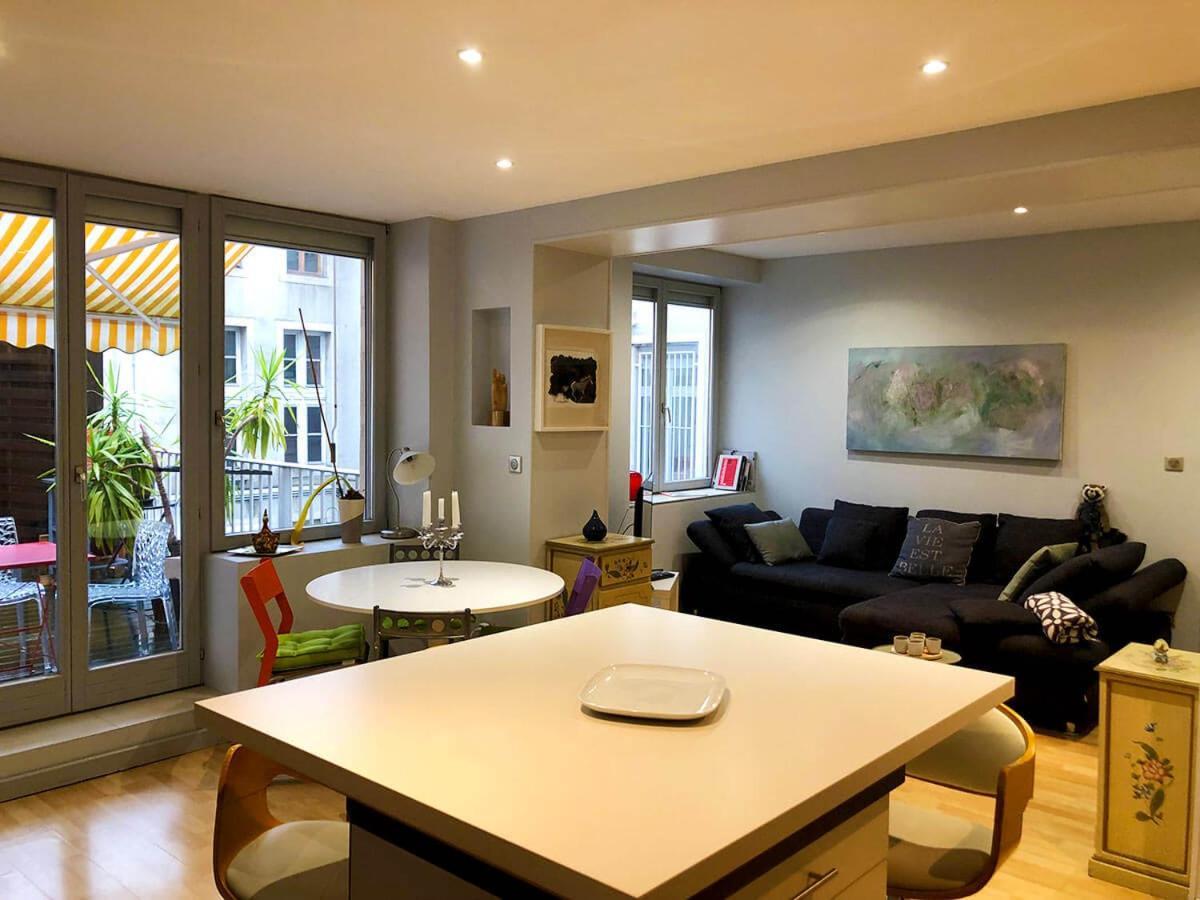 La Terrasse Victoria - Stanislas Place - 65M2 Nancy Bagian luar foto